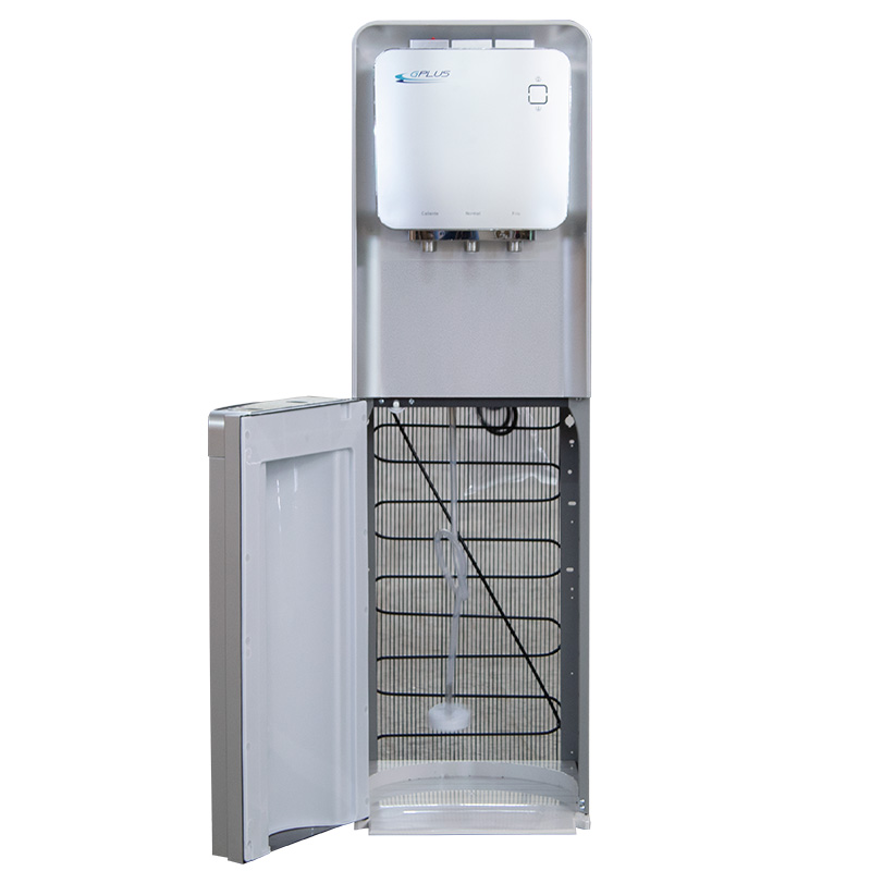 Dispensador de Agua con Refrigerador Black, GPLUS